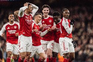 英媒：阿森纳本季欧冠已获1.09亿镑奖金，若淘汰马竞可再获1608万